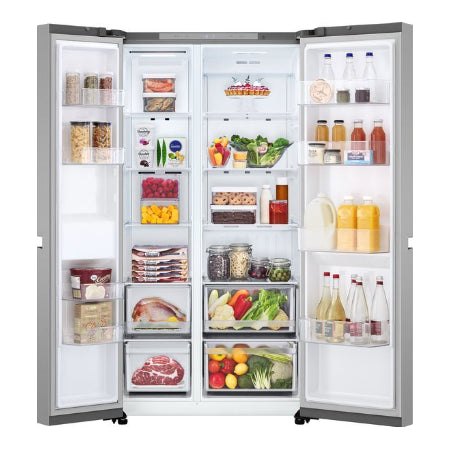 LG Amerikaanse koelkast GSBC40PYPE - Zilver