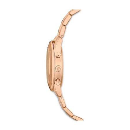 Swarovski Octea lux sport horloge Bruin, Goudkleurige afwerking 5632472