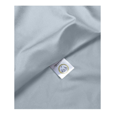 Douxe Dekbedovertrekset Egyptisch katoen Satijn - 400TC | Misty Blue - 140x200cm