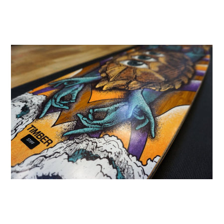 Timber Tortuga 2.0 - 116 cm - Stiff - Longboard (zelfbouw)