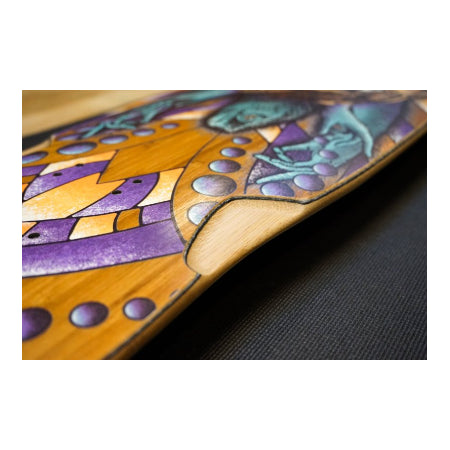 Timber Tortuga 2.0 - 116 cm - Stiff - Longboard (zelfbouw)