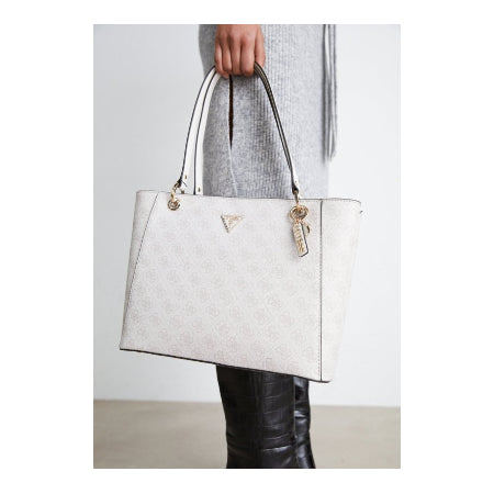 Guess NOELLE NOEL TOTE - Handtas - dove logo
