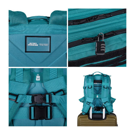 25L tactische rugzak All In Turkoois