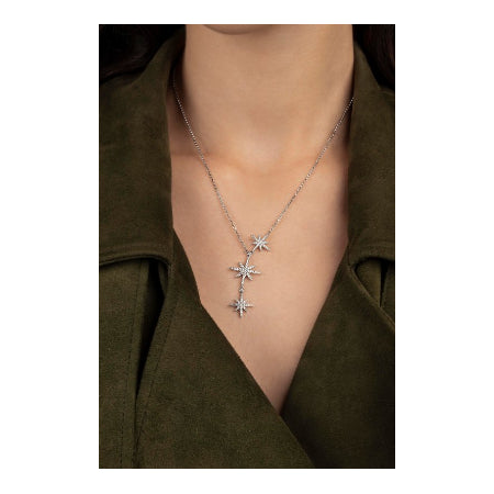 APM Monaco Triple Météorites Adjustable Necklace