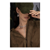 APM Monaco Triple Météorites Adjustable Necklace
