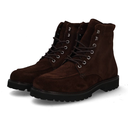Nubikk Herenschoenen - Boots Bruin - Ethan Harvey - DK brown - Maat 40