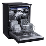 ETNA vaatwasser VWV240CZWA - Vrijstaand - Zwart 