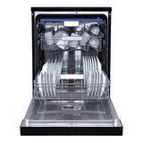 ETNA vaatwasser VWV240CZWA - Vrijstaand - Zwart 