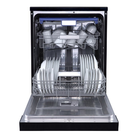 ETNA vaatwasser VWV240CZWA - Vrijstaand - Zwart 