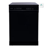 ETNA vaatwasser VWV240CZWA - Vrijstaand - Zwart 