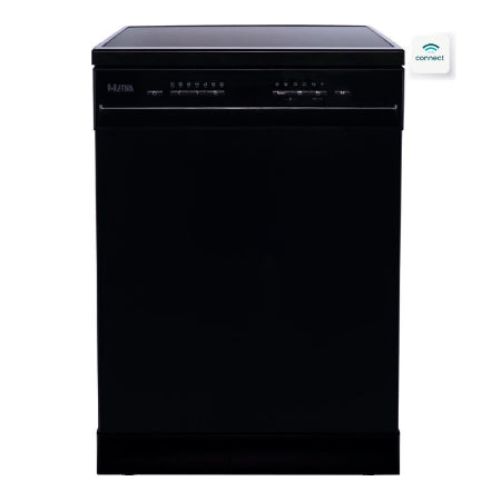 ETNA vaatwasser VWV240CZWA - Vrijstaand - Zwart 