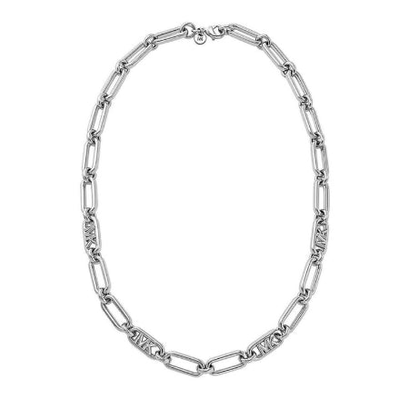 Michael Kors Statement Platinum Plated Brass Necklace