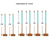 Croquet Garden - 6 spelers - UBER GAMES