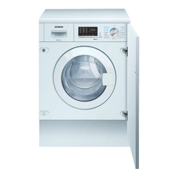 Siemens inbouw was-droogcombi WK14D543EU - Engels Display