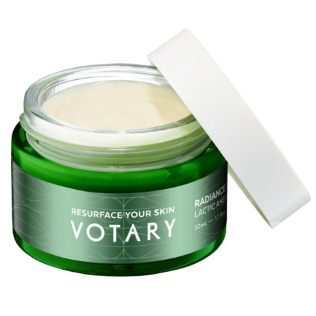 Radiance Reveal Masker: Melkzuur en Mandelzuur – Peelingmasker voor de gevoelige huid – VOTARY"