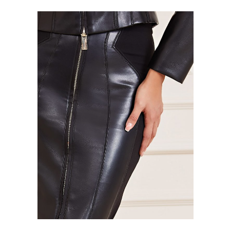 Guess Marciano - kunstleren rok - maat 44