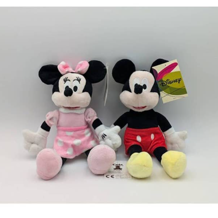 Mickey en Minnie, afmeting 60 cm