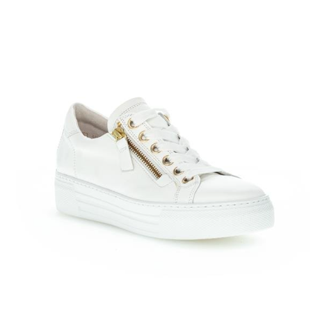 Gabor Witte Low Top - Dames Sneakers - Maat 40 1/2