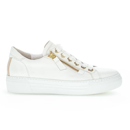 Gabor Witte Low Top - Dames Sneakers - Maat 40 1/2
