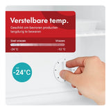 Tomado mini vriezer TFM4402W - Vrijstaand - Wit