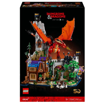 LEGO Ideas Dungeons & Dragons - het verhaal van de rode draak - 21348