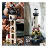 LEGO Ideas Gemotoriseerde vuurtoren met Lichtjes - 21335