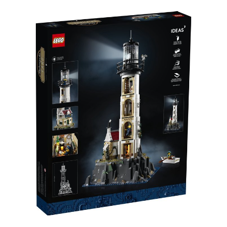 LEGO Ideas Gemotoriseerde vuurtoren met Lichtjes - 21335