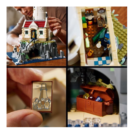 LEGO Ideas Gemotoriseerde vuurtoren met Lichtjes - 21335