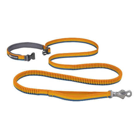 Roamer™ Bungee Joggingriem / honderiem - Yellow Snow, 2,2 - 3,4 m