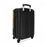 Koffer - Kleurrijke aap met koptelefoon in graffiti stijl handbagage