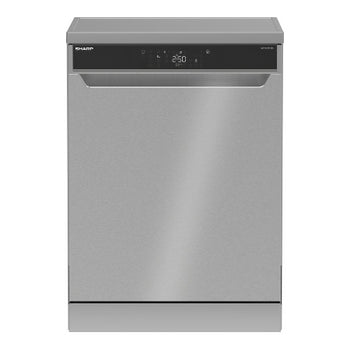 Sharp vaatwasser QWNA4YF44AIEU - vrijstaand - Zilver