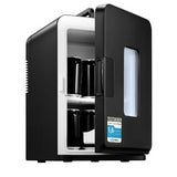 NORTHCLAN minikoelkast voor kamer 15 liter zwart - met 220 V AC/12 V DC voor auto
