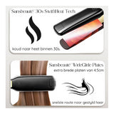 Sansbeauté Professionele Stijltang - 2 in 1 - Krultang