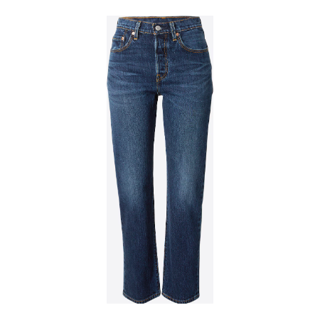 LEVI'S ® Regular Jeans '501® Jeans For Women' in Donkerblauw 30X32