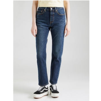 LEVI'S ® Regular Jeans '501® Jeans For Women' in Donkerblauw 31X32