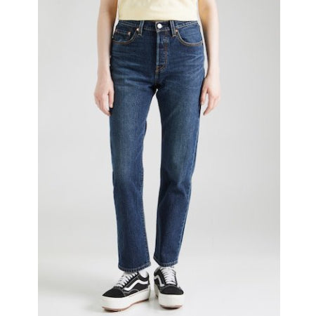 LEVI'S ® Regular Jeans '501® Jeans For Women' in Donkerblauw 32X32