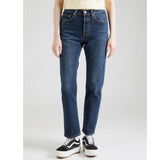 LEVI'S ® Regular Jeans '501® Jeans For Women' in Donkerblauw 33X30