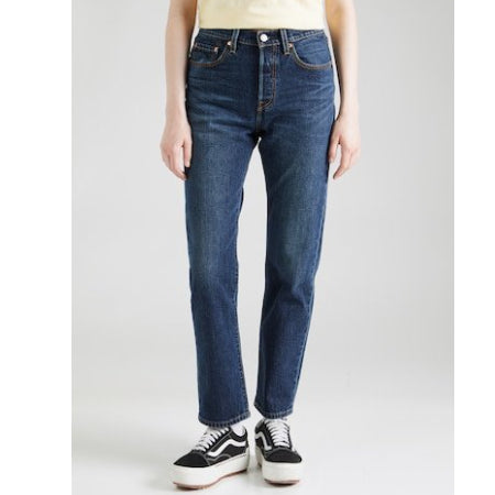 LEVI'S ® Regular Jeans '501® Jeans For Women' in Donkerblauw 33X30