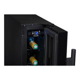 Climadiff onderbouw wijnkoelkast CBU7S1B - 6 flessen