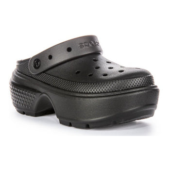 Crocs Stomp Clog Platform - Kleur Zwart - Maat 38/39