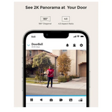 REOLINK Video Doorbell PoE Camera – 2K IP Security Camera Outdoor with Chime V2