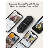 REOLINK Video Doorbell PoE Camera – 2K IP Security Camera Outdoor with Chime V2