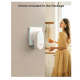 REOLINK Video Doorbell PoE Camera – 2K IP Security Camera Outdoor with Chime V2