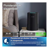 Erikssøn Luchtreiniger Elite - Zwart - 240 m3/u