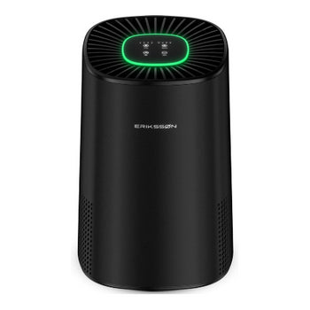 Erikssøn Luchtreiniger Elite - Zwart - 240 m3/u