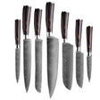 Shinrai Knives - Messenset - 7 delig