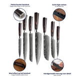 Shinrai Knives - Messenset - 7 delig