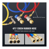 VEVOR vacuümpomp 100 l/min - drukpomp 55-276 bar 250 ml olie-inhoud