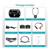 Retekess TA008 draadloze koptelefoon voor tv