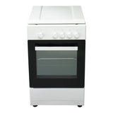 Everglades gasfornuis met gasoven EVCK039 - Wit - 50cm